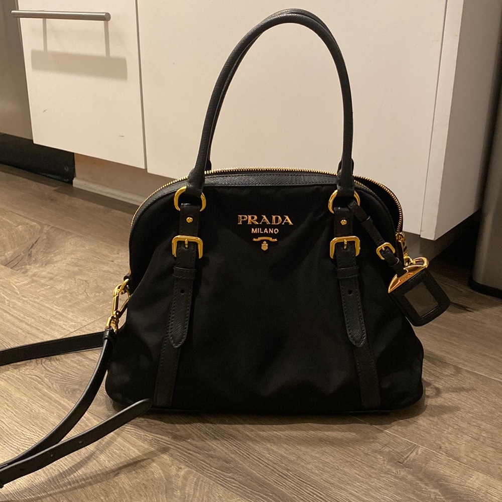 New Prada Handbag With Top Handle And Strap - image 1